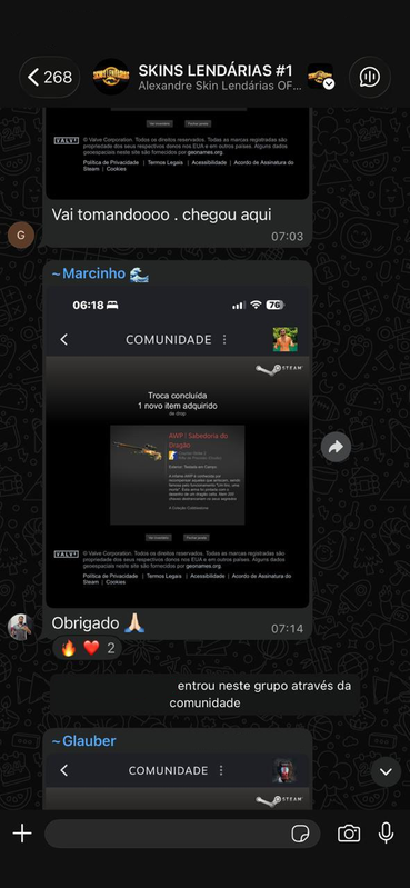 Print de ganhador 10