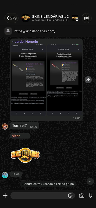 Print de ganhador 9